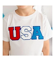 Sweet Wink Baby Usa Patch Short Sleeve T-Shirt
