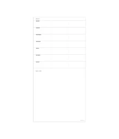 Undated 12" x 12" Dry Erase Vertical Wall Calendar