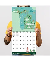 2026 Home: Michigan Wall Calendar