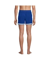 Lands' End Men's 5" Quick Dry Striped Pull on Board Short