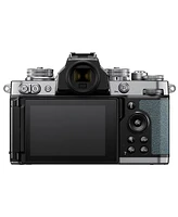 Nikon Z fc Dx-Format Mirrorless Camera, Chalk Blue, with 16-50mm f/3.5-6.3 Lens, Bundle with Zoom-Mini Ttl R2 Flash, 64GB Memory Card, Bag and 46mm Fi
