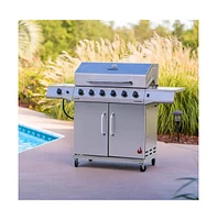 Char-Broil Performance Series 6-Burner Gas Grill - Stainless