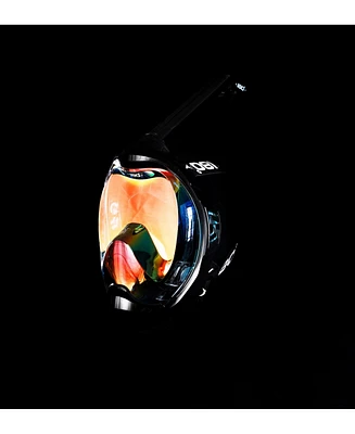 Moflow+ Black Pink Irridium Xs - Enhanced Vision, Comfortable Fit, Adult Snorkeling