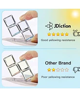 JDiction 1000g Uv Resin, Ultra Clear Advanced Resins Solar Cure Hard Uv Resin Kit for Jewelry Making, Casting and Coating & Diy Crafts