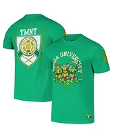 Freeze Max Men's Kelly Green Teenage Mutant Ninja Turtles University T-Shirt