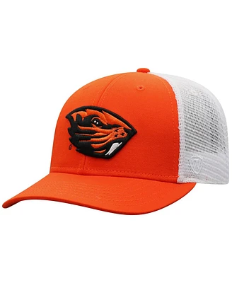 Top of the World Men's Orange/White Oregon State Beavers Victory Baseline Adjustable Trucker Hat