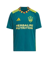Adidas Big Boys and Girls Riqui Puig Green La Galaxy 2024 La Kit Replica Player Jersey