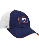 Fanatics Men's Royal New York Islanders Authentic Pro Rink Trucker Adjustable Hat