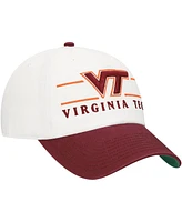 '47 Brand Men's White Virginia Tech Hokies Gridiron Clean Up Adjustable Hat
