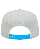 New Era Men's Gray Tampa Bay Rays Corduroy Golfer Snapback Hat