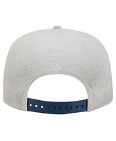 New Era Men's Gray Detroit Tigers Corduroy Golfer Snapback Hat
