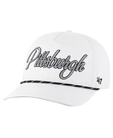 '47 Brand Women's White Pittsburgh Pirates Overhand Speckle Hitch Rope Adjustable Hat
