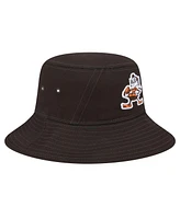 New Era Men's Brown Cleveland Browns Main Bucket Hat