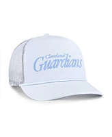 '47 Brand Women's Light Blue Cleveland Guardians Foundation Script Hitch Adjustable Trucker Hat
