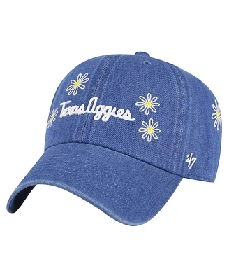'47 Brand Women's Denim Texas A&M Aggies Tamu Slammin Clean Up Adjustable Hat