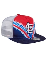 New Era Men's St. Louis Cardinals Tie-Dye Golfer Trucker Adjustable Hat