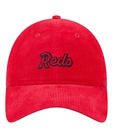 New Era Women's Red Cincinnati Reds Corduroy 9TWENTY Adjustable Hat