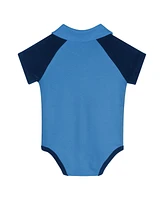 Outerstuff Newborn Navy Philadelphia Union League Champ V-Neck Raglan Bodysuit