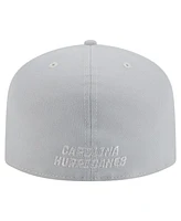 New Era Men's Gray Carolina Hurricanes Color Pack A-Frame 59FIFTY Fitted Hat