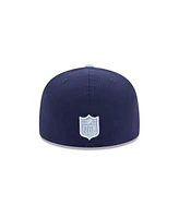 New Era Men's Navy/Light Blue Dallas Cowboys Color Pack Two-Tone 59FIFTY Fitted Hat