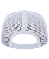 New Era Men's White Colorado Rockies Flamingo Mesh Back 9SEVENTY Stretch-Snap Hat