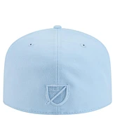 New Era Men's Light Blue Philadelphia Union Color Pack A-Frame 59FIFTY Fitted Hat