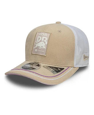 New Era Men's Stone Rb 2025 Miami Grand Prix Visa Cash App 9SEVENTY Adjustable Trucker Hat