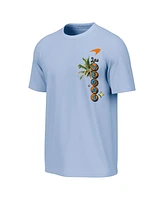Outerstuff Men's Light Blue McLaren F1 Team 2025 Las Vegas Grand Prix Washed T-Shirt