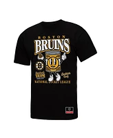 Mitchell & Ness Men's Black Boston Bruins Local Food T-Shirt