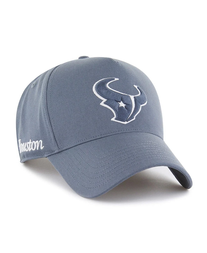 '47 Brand Men's Gray Houston Texans Foundation Offside Adjustable Hat