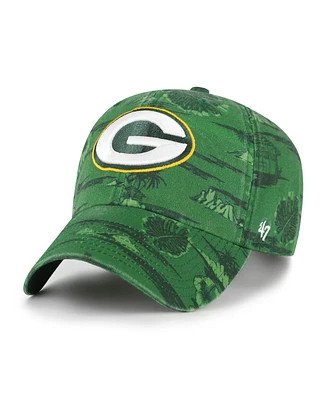 '47 Brand Men's Green Green Bay Packers Fiji Clean Up Adjustable Hat