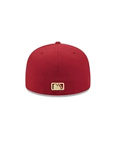 New Era Men's Red Norfolk Tides theme Nights 59FIFTY Fitted Hat