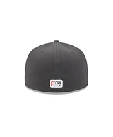 New Era Men's Gray Lehigh Valley IronPigs Theme Nights 59FIFTY Fitted Hat
