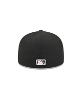 New Era Men's Black Delmarva Shorebirds Theme Nights 59FIFTY Fitted Hat