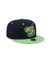 New Era Men's Navy Asheville Tourists theme Nights 59FIFTY Fitted Hat