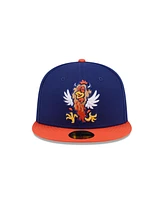 New Era Men's Dark Blue Hampshire Fisher Cats Theme Nights 59FIFTY Fitted Hat