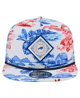 New Era Men's White Buffalo Bills Adventure Golfer Snapback Hat