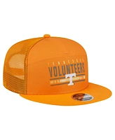 New Era Men's Tennessee Orange Tennessee Volunteers Split Panel 9FIFTY Snapback Trucker Hat