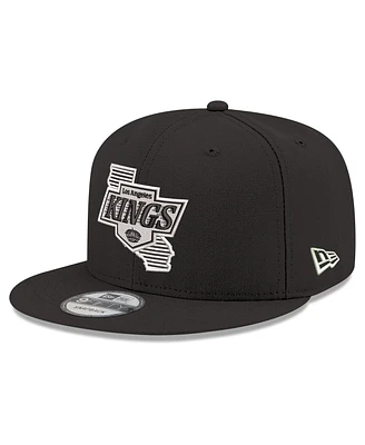 New Era Men's Black Los Angeles Kings State Pride 9FIFTY Snapback Hat