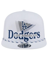 New Era Men's White Los Angeles Dodgers Collide Golfer Snapback Hat