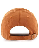 '47 Brand Men's Texas Orange Texas Longhorns 2025 Ncaa Women's Basketball Tournament March Madness Final Four Clean Up Adjustable Hat