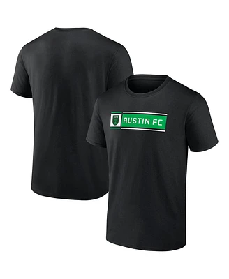 Fanatics Men's Black Austin Fc Block T-Shirt