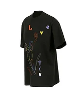 Round21 Men's and Women's Black Golden State Valkyries Love Pride Premium Heavyweight T-Shirt