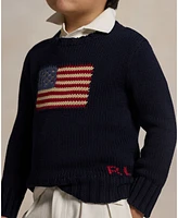 Polo Ralph Lauren Toddler and Little Boys The Iconic Flag Sweater