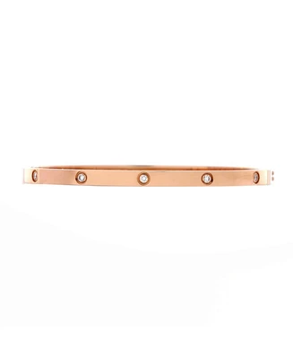 Pre-Owned Cartier Small Love 10 Diamond Bracelet 18K Rose Gold with Diamonds
