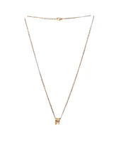 Pre-Owned Cartier Love 3 Ring Pendant Necklace 18K Rose Gold and 18K White Gold with Diamonds