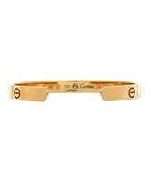 Pre-Owned Cartier Love 1 Diamond Cuff Bracelet 18K Gold with Diamond