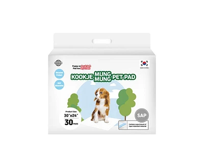 Kproduct4u Kookje Mung Mung Absorbent Upcycled Pulp Pads for Dogs