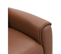 Ashlinn 35" Pushback Leather Recliner, Exclusively at Macy's