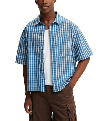 Cotton On Men's Darcy Short Sleeve Shirt